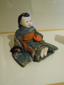 三つ折れ 市松人形 日本人形 和人形-