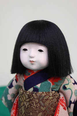 おかっぱの市松人形です。上質な絹の髪の毛です。 | 岡崎市｜味岡人形｜雛人形・五月人形・市松人形 制作工房