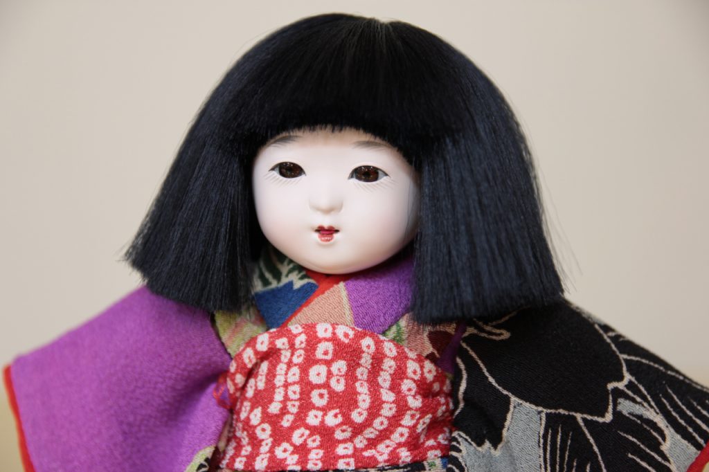 かわいい市松人形の紹介です 職人が作る世界に一つの市松人形