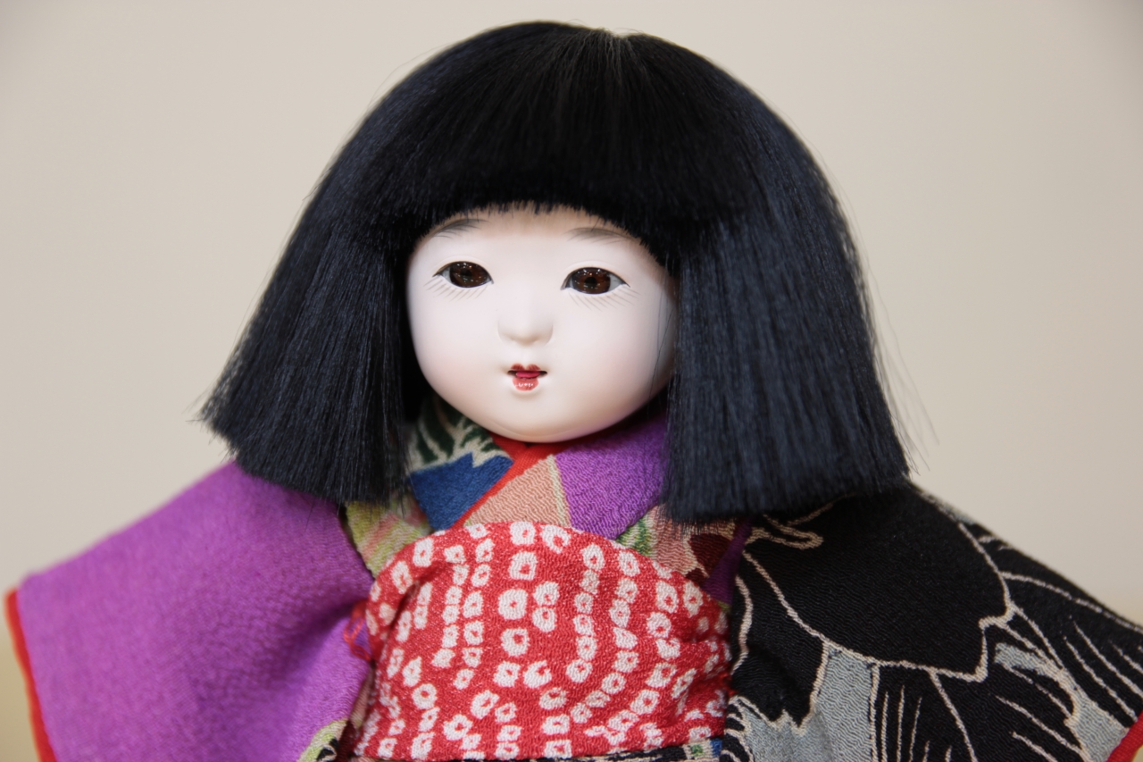 かわいい市松人形の紹介です。職人が作る世界に一つの市松人形