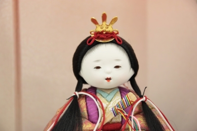 かわいいお顔の雛人形の紹介です 職人が作る世界に一つのお雛様 岡崎市 味岡人形 雛人形 五月人形 市松人形 制作工房