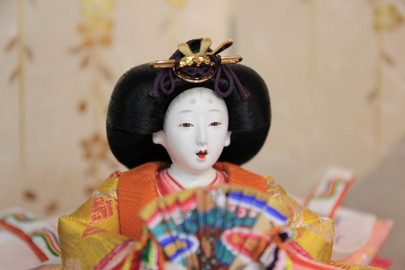 美しいひな人形です。江戸時代からの伝統工芸のお顔です。 | 岡崎市 