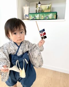 唯一無二の五月人形です！