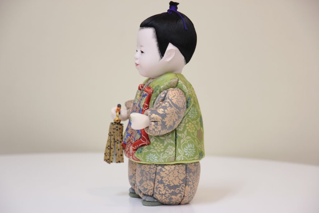 五月人形 木目込み人形 大将飾り 兜 鯉のぼりセット 伝統工芸士 味岡 